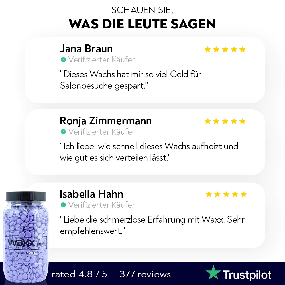 7 Wachspackungen Ihrer Wahl