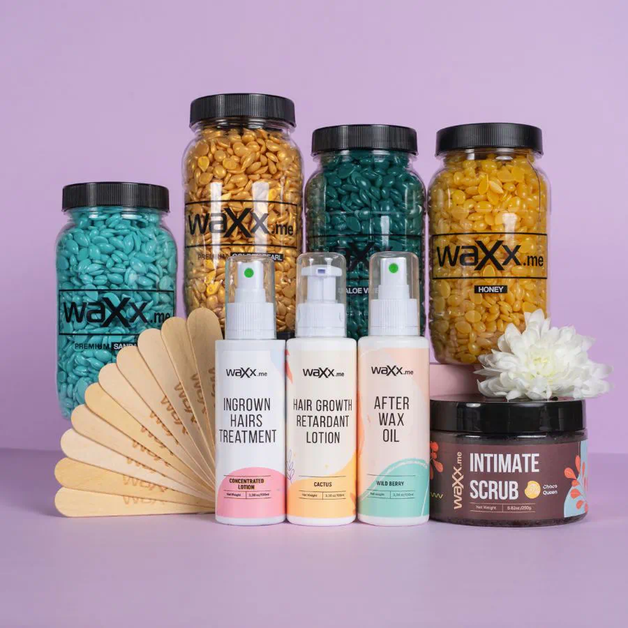 WaXx Women’s Beauty Care Box  + Geschenk - Peeling für sensible Bereiche 
