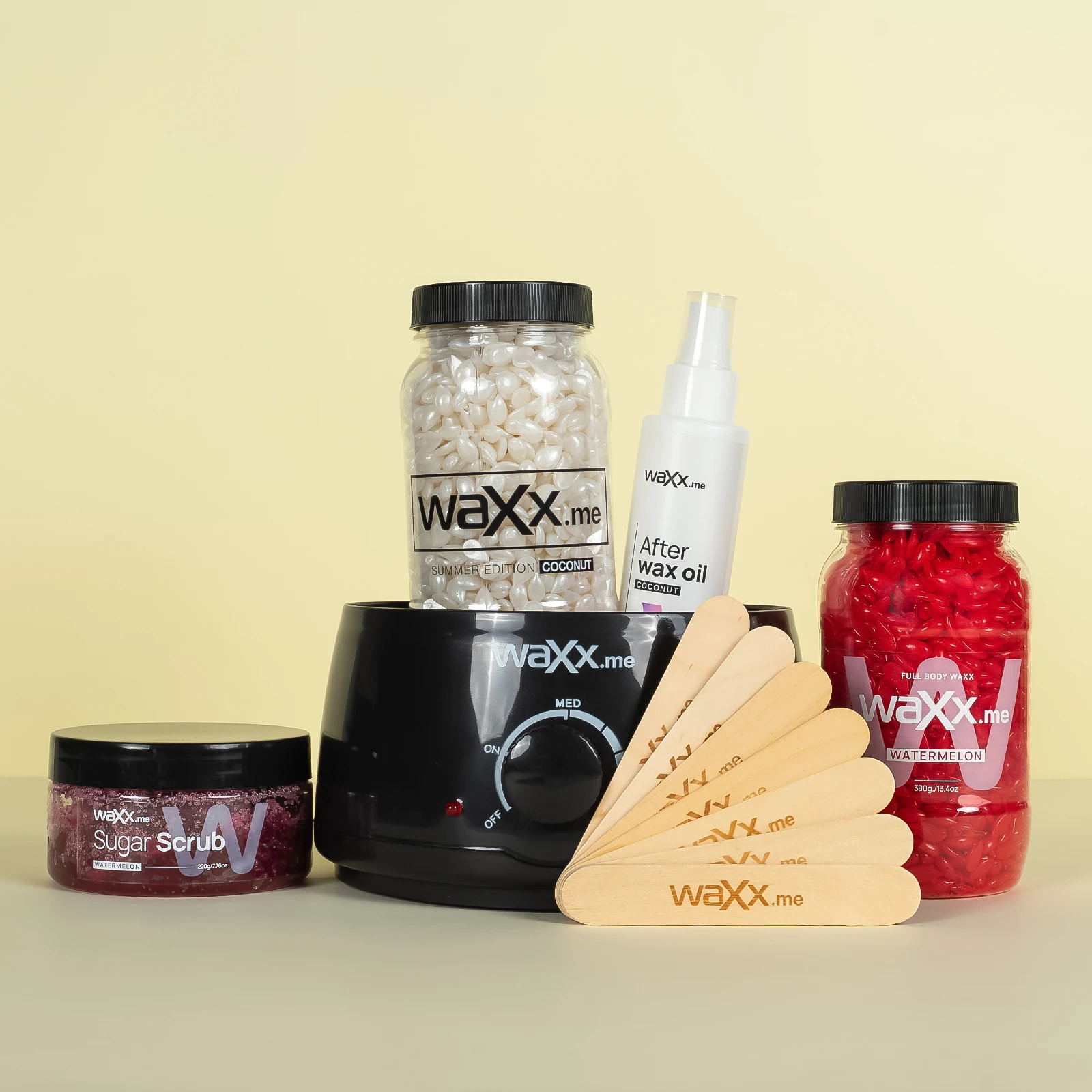 WaXx Box Tropical Duo  + Geschenk Öl nach der Haarentfernung 