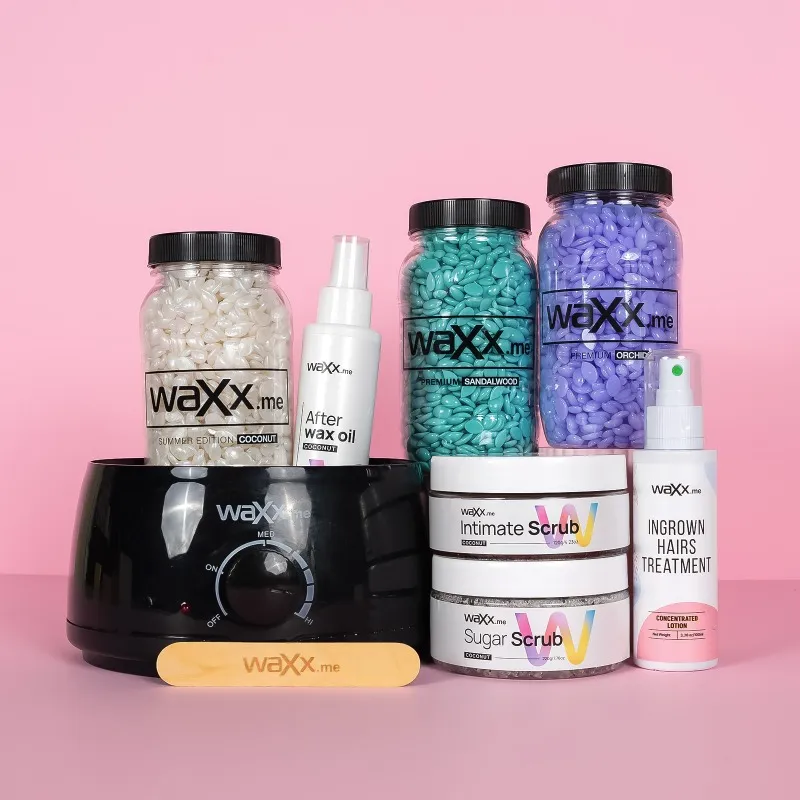 WaXx Box Coconut Ritual  + Geschenk Peeling für sensible Bereiche 