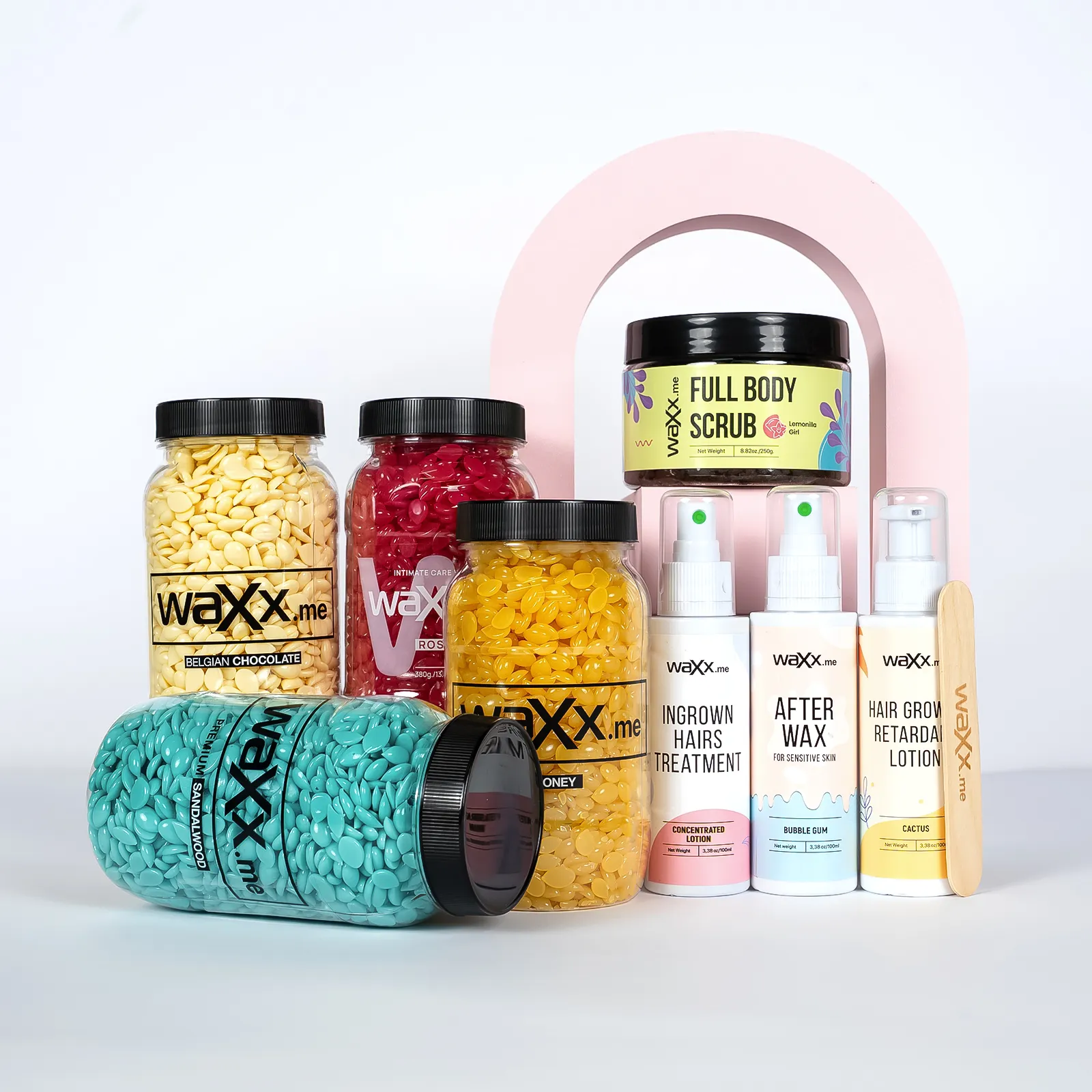 WaXx Blossom Beauty Box  + Geschenk - Ganzkörperpeeling 