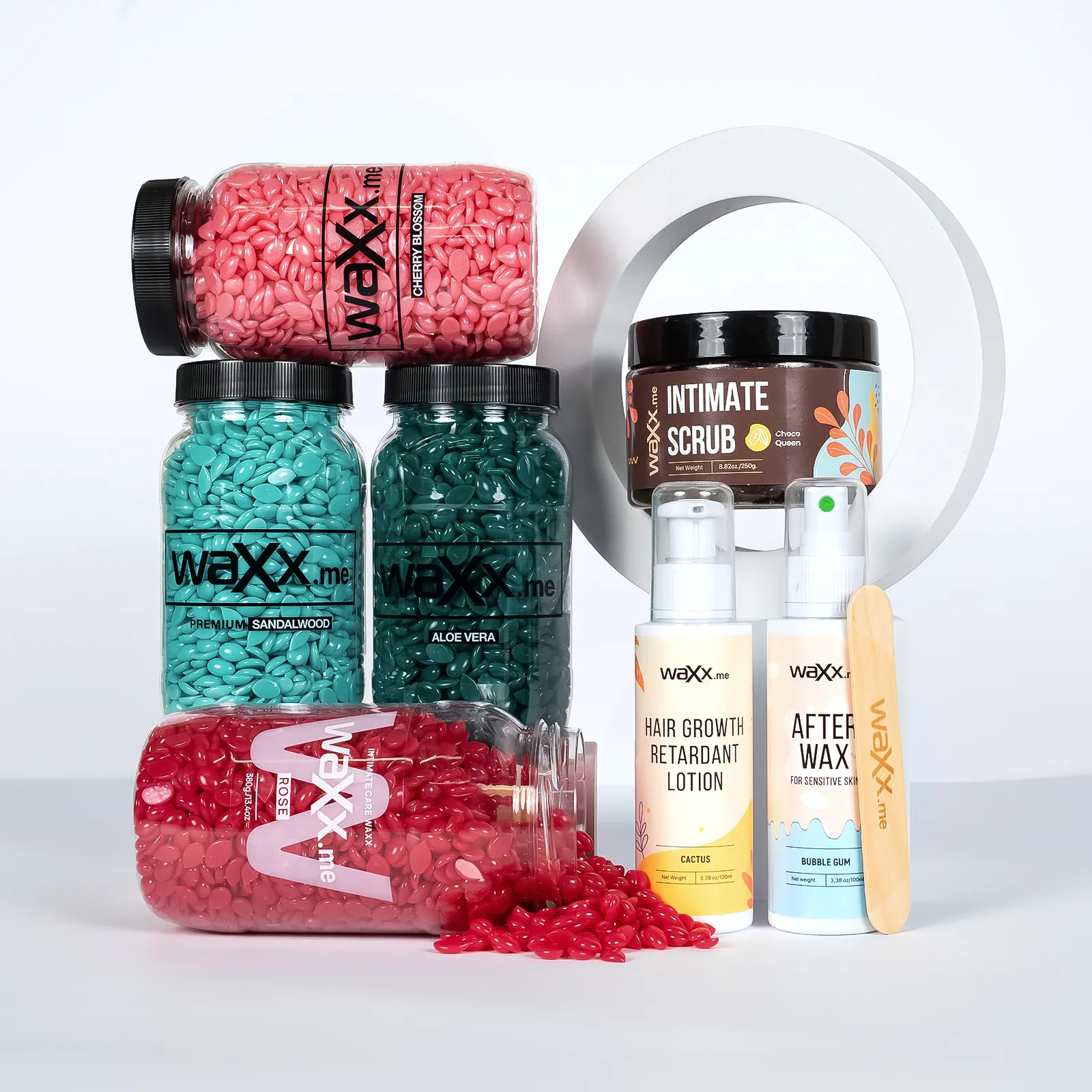 WaXx Delicate Zone Box  + Geschenk - Lotion zur Hemmung des Haarwachstums – Kaktus 