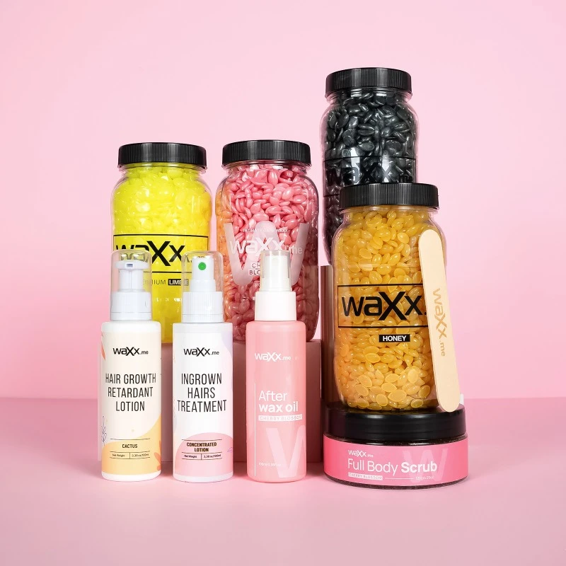WaXx Refill Cherry Blossom Box  + Geschenk - Ganzkörperpeeling 
