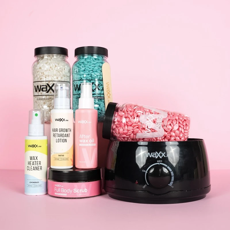 WaXx Box Pink Touch  + Geschenk - Lotion zur Hemmung des Haarwachstums 