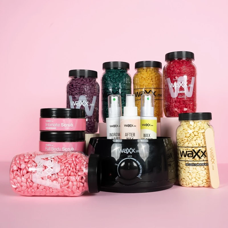 WaXx Cherry Glow Box  + Geschenk - 2 Körperwachse 