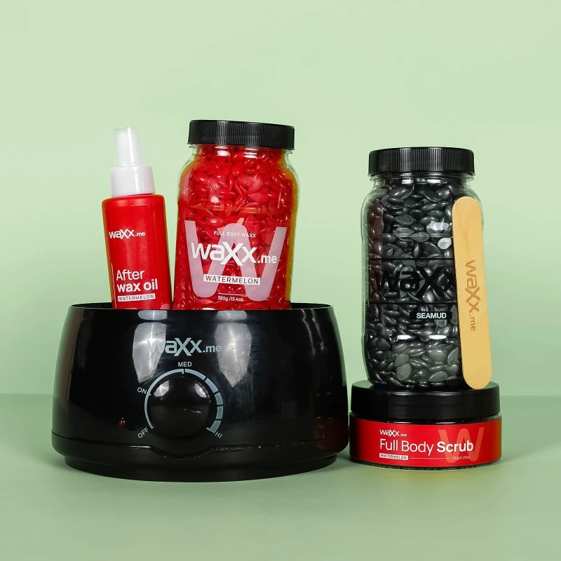WaXx Box Full Body Glow  + Geschenk - Öl nach der Haarentfernung 