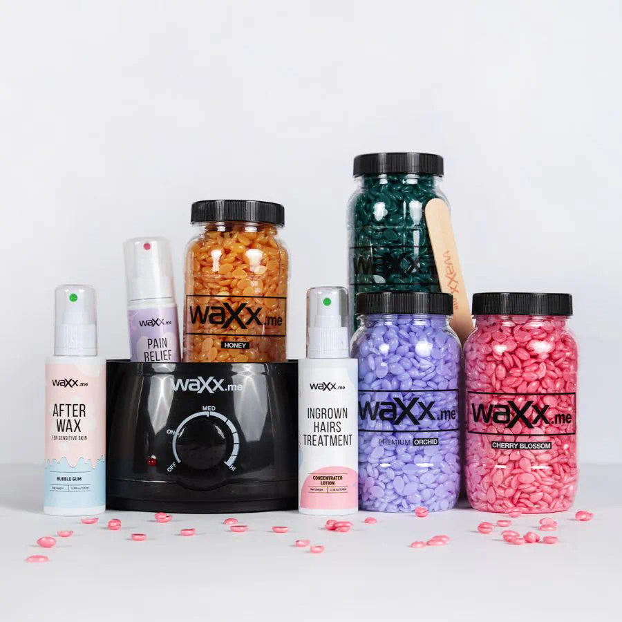 WaXx Sensitive Skin Box   + Geschenk - Öl nach der Haarentfernung 