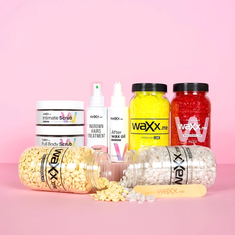 WaXx Box Coco Glow  + Geschenk - Ganzkörperpeeling 