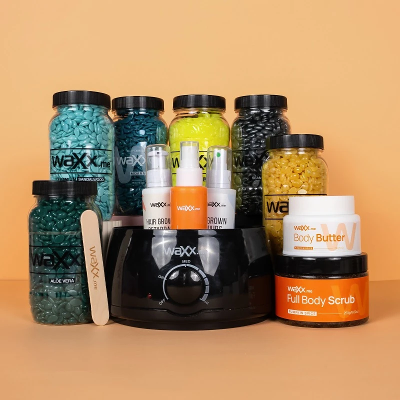 WaXx Box Velvet Steps  + Geschenk - 2 Körperwachse 