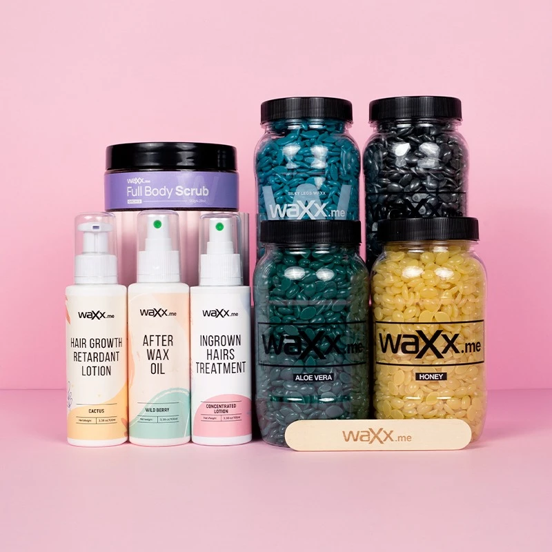 WaXx Refill Black Box  + Geschenk - Ganzkörperpeeling 