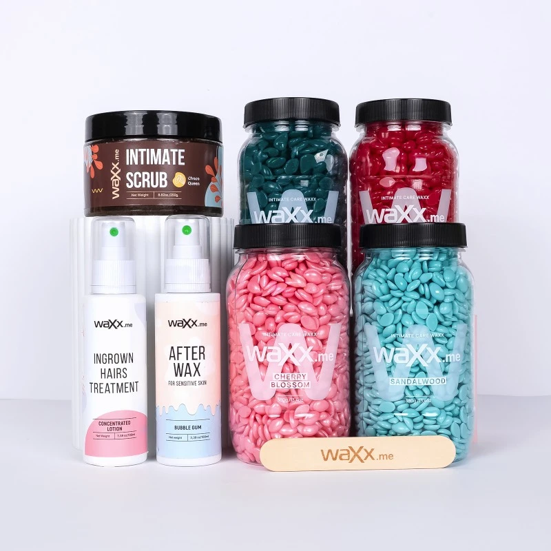 WaXx Delicate Zone Box  +&nbsp;Geschenk - Therapie eingewachsener Haare  