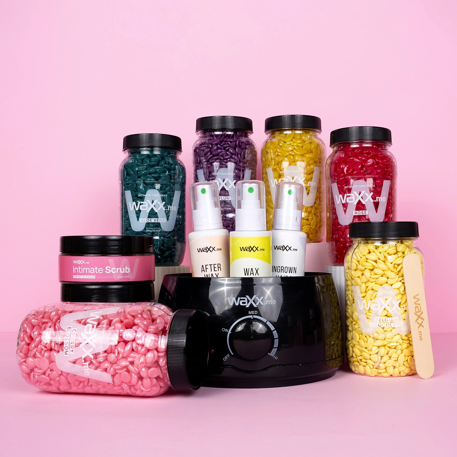WaXx Cherry Glow Box  +&nbsp;Geschenk - 2 Körperwachse 