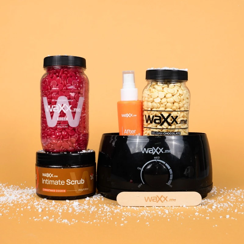 WaXx Mini Christmas Box  +&nbsp;Geschenk - Öl nach der Epilation 