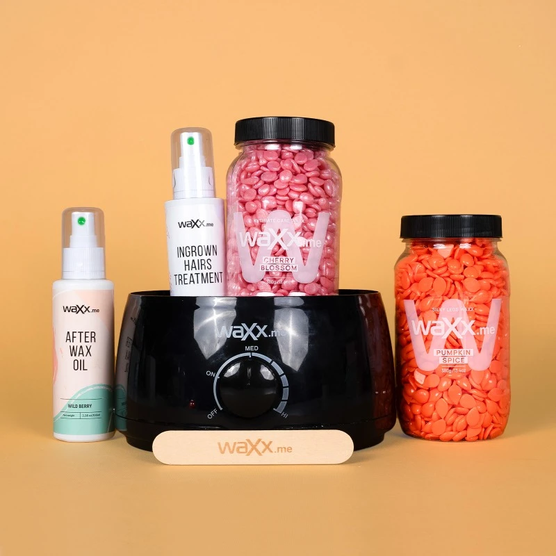 WaXx New Me Start Box  +&nbsp;Geschenk Therapie eingewachsener Haare 