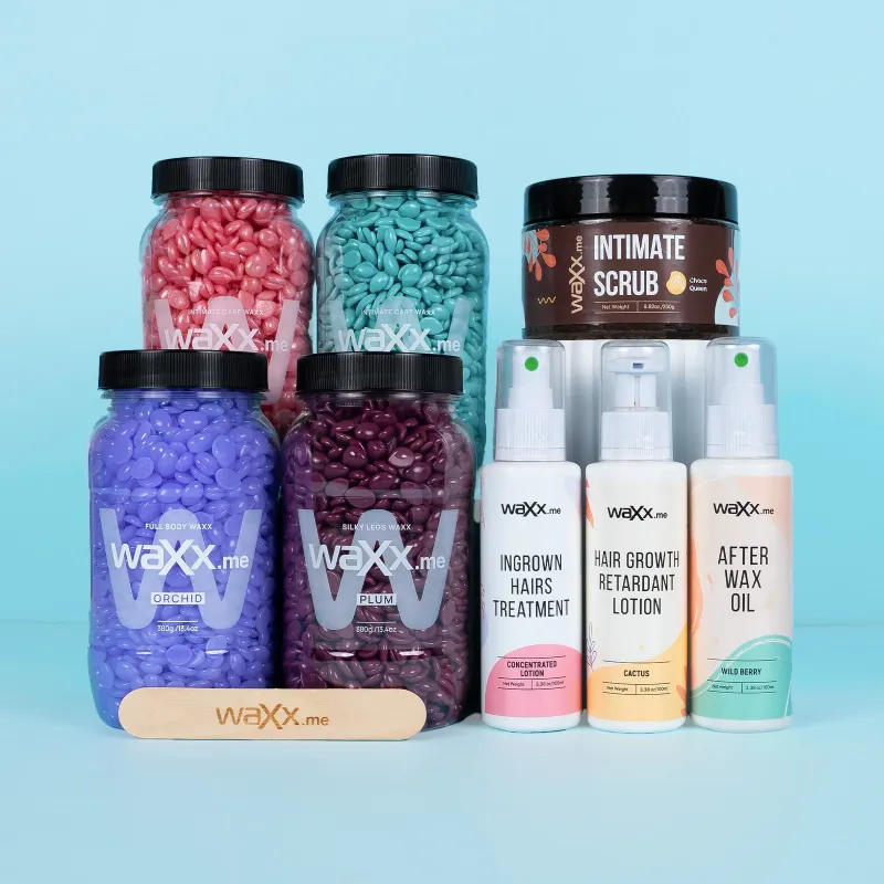 WaXx Bloom Confidence Box  +&nbsp;Geschenk - Peeling für sensible Bereiche 