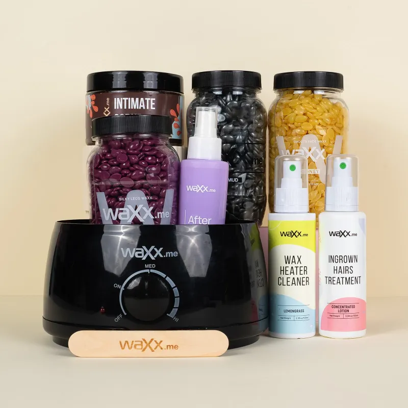 WaXx Golden Growth Box  +&nbsp;Geschenk - Peeling für sensible Bereiche 