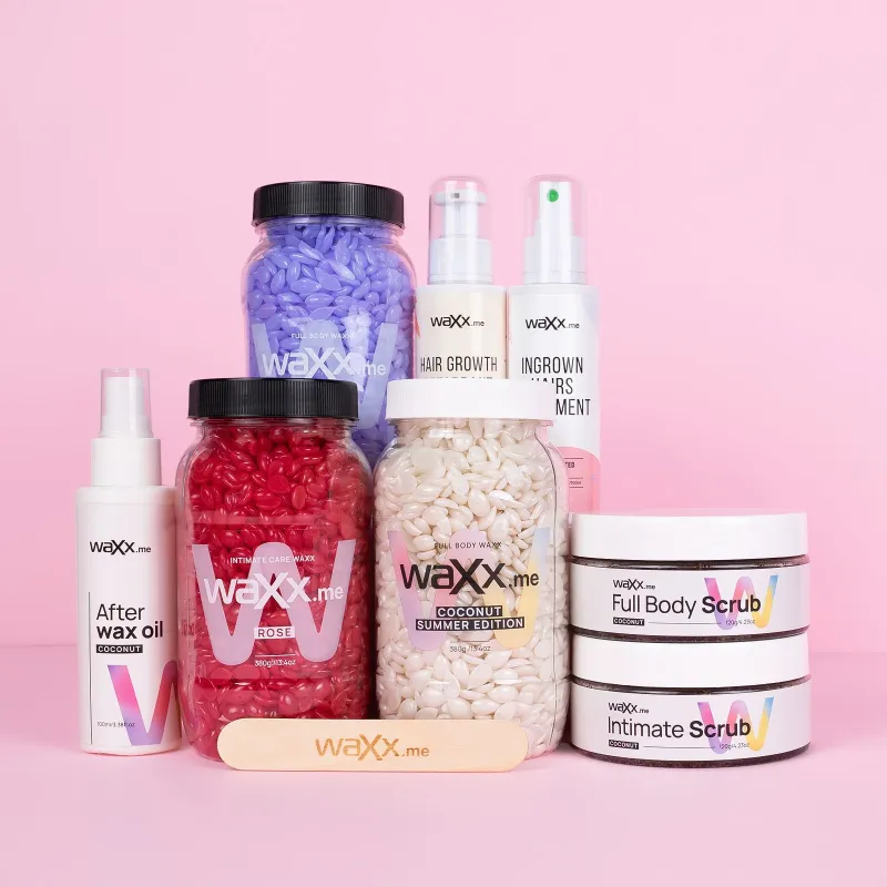 WaXx Box Coconut Touch  +&nbsp;Geschenk - Peeling für sensible Bereiche 