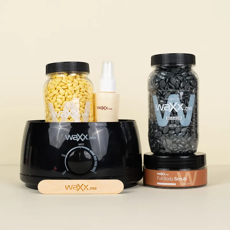 WaXx Bronze Touch Box  +&nbsp;Geschenk - Ganzkörperpeeling 