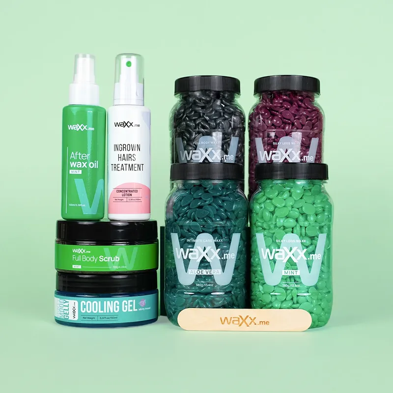WaXx Mint Fresh Box  +&nbsp;Geschenk - Kühlendes Nach-Wax-Gel 