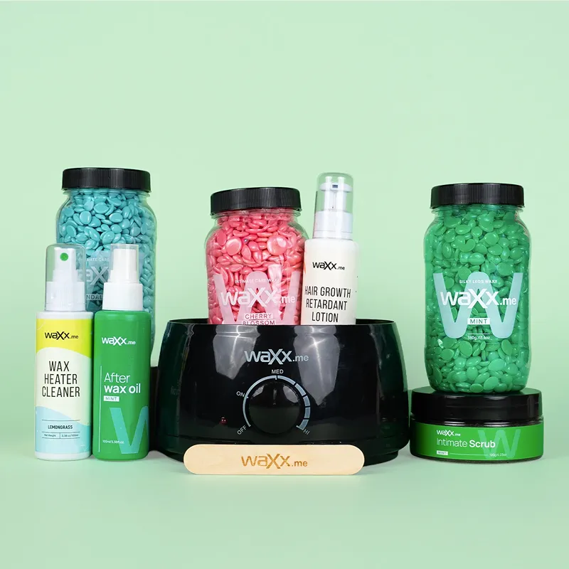 WaXx Pure Cool Box  +&nbsp;Geschenk - Peeling für sensible Bereiche 