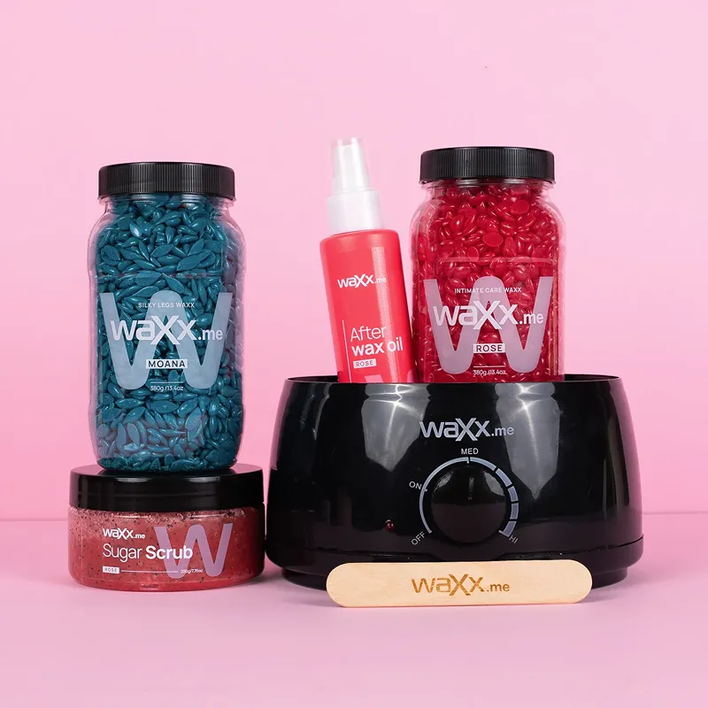 WaXx Delicate Glow Box  +&nbsp;Geschenk - Zucker-Körperpeeling 