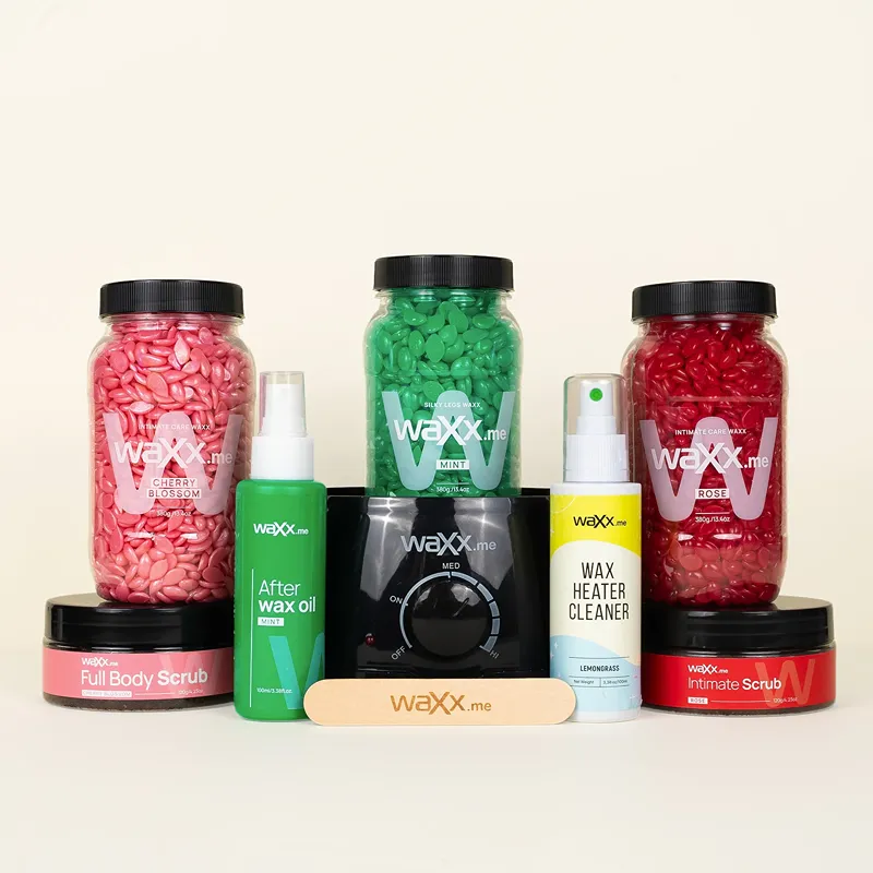 WaXx Back on Track Box  +&nbsp;Geschenk - Spray zur Reinigung des Wachserhitzers 