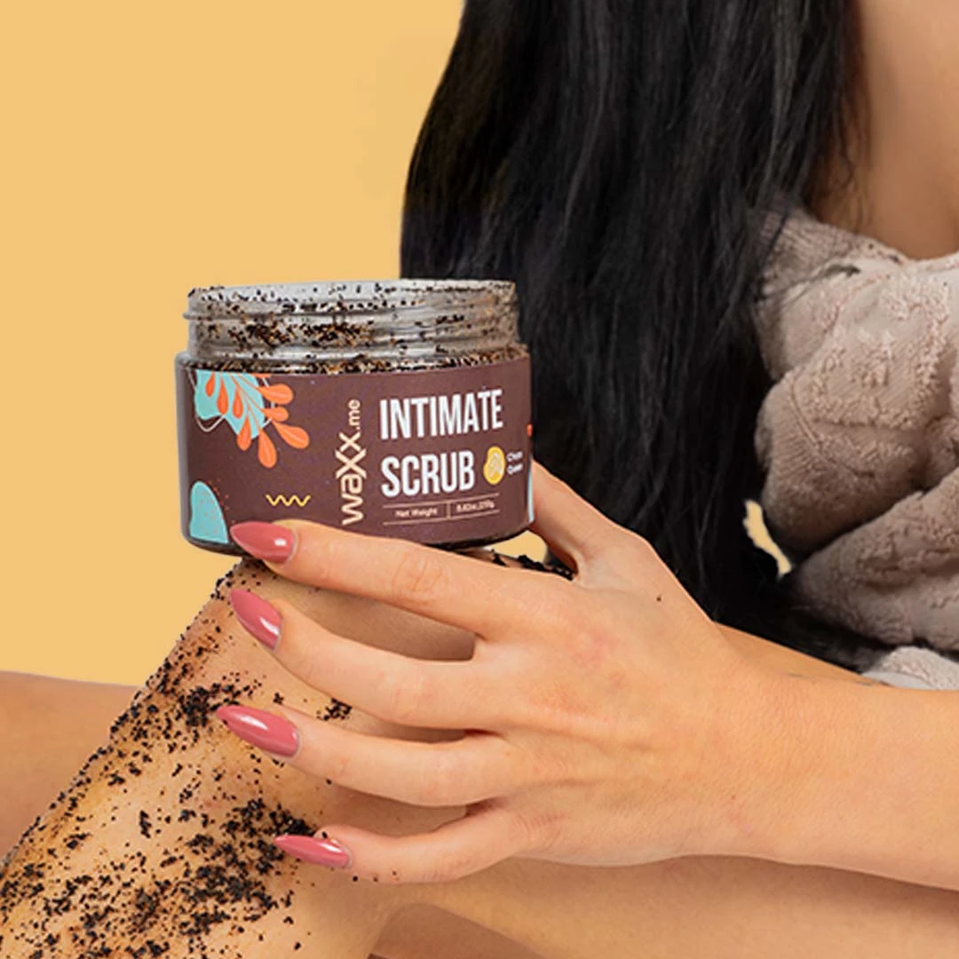 Pflege für die Intimzone: sanftes Peeling mit Schokoladenduft
