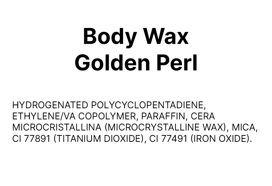 Body Wax Golden Perl